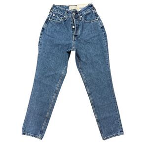 NWT Everlane The Curvy 90's Cheeky Straight Jeans Size: 25 Regular